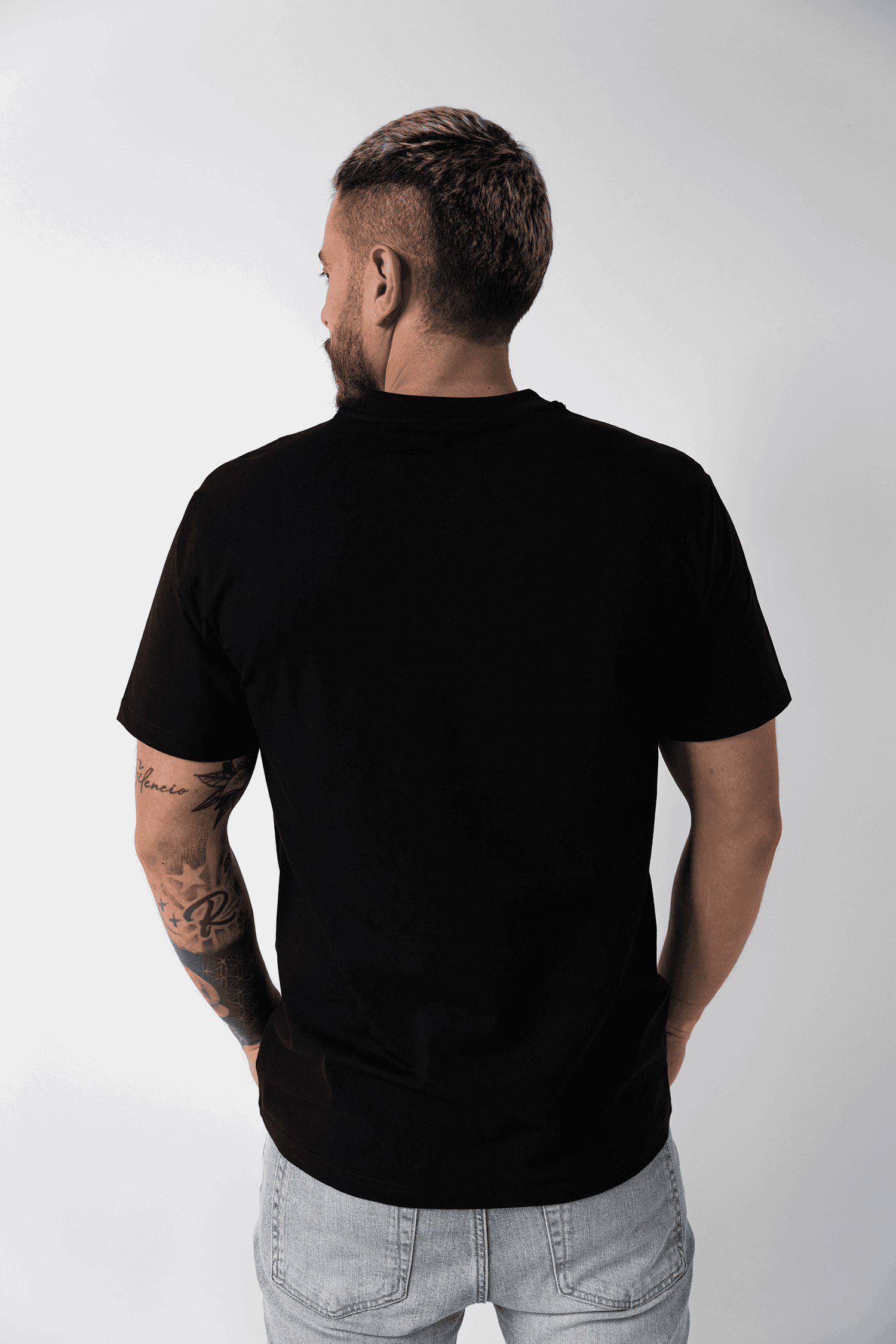 T shirt Mozart Regular Fit - Black
