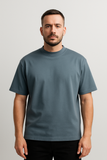 T shirt Mozart Oversized - Gray Blue