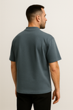 T shirt Mozart Oversized - Gray Blue