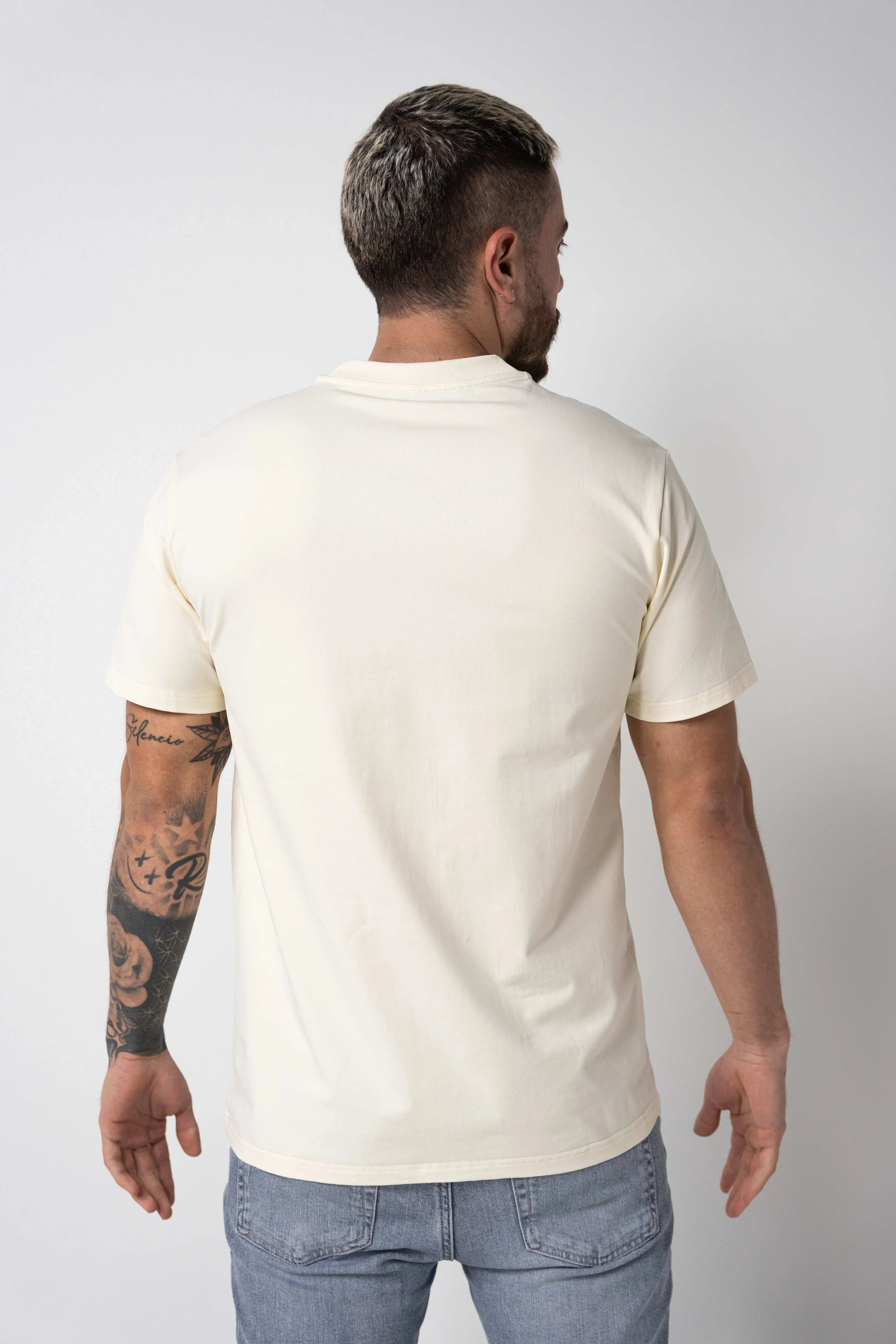 Camiseta color Cream