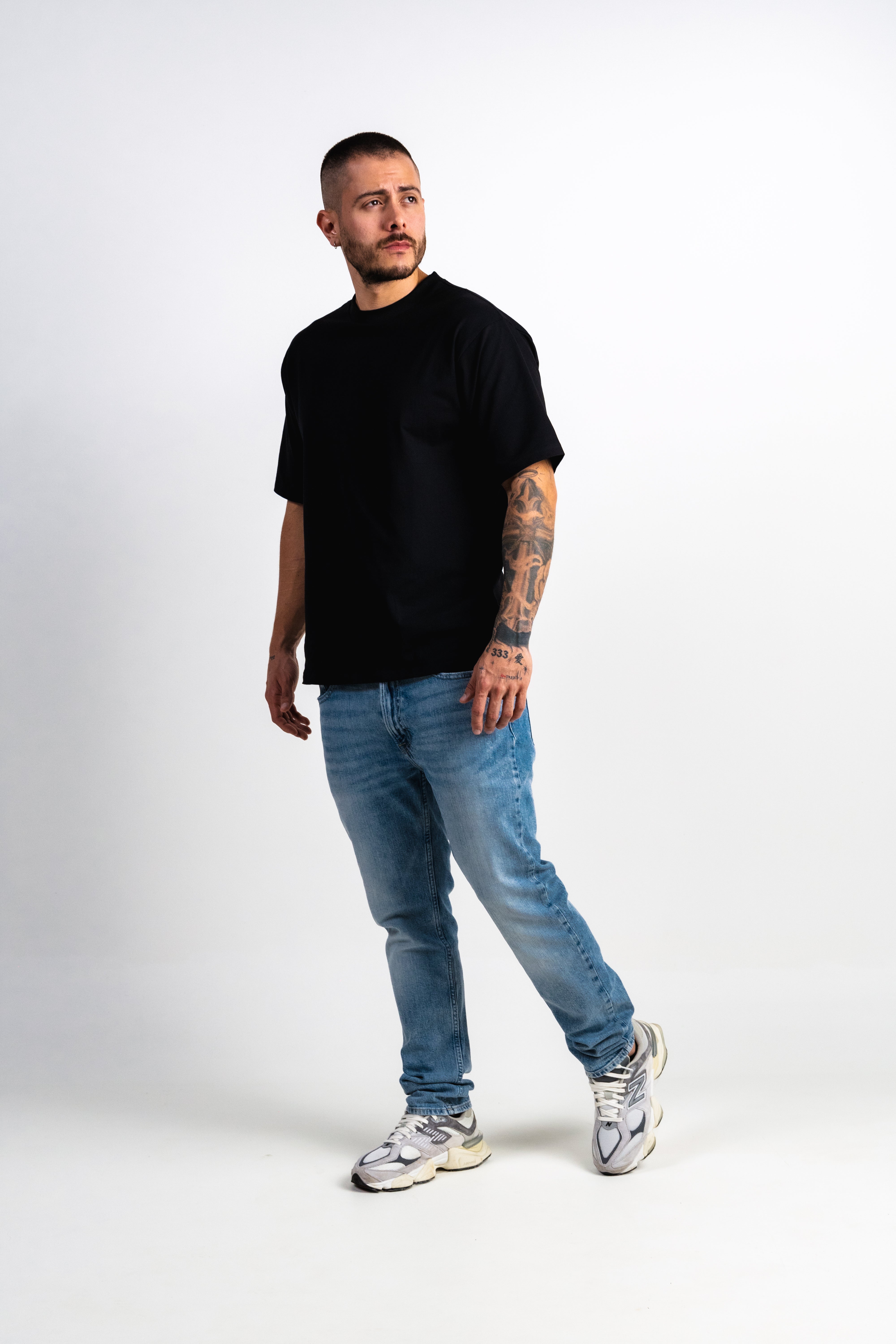 T shirt Mozart Oversized - Black