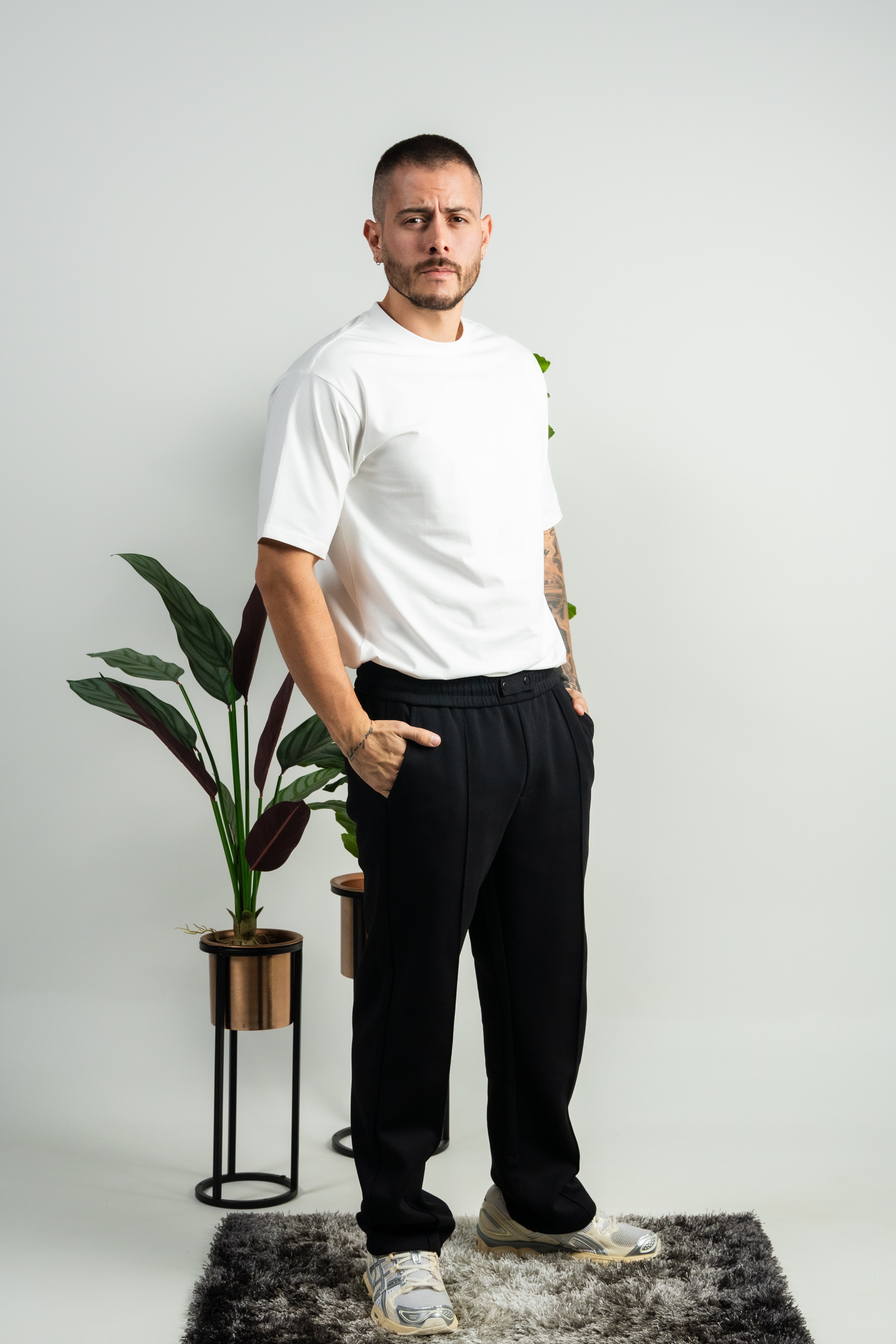 T shirt Mozart Oversized - White