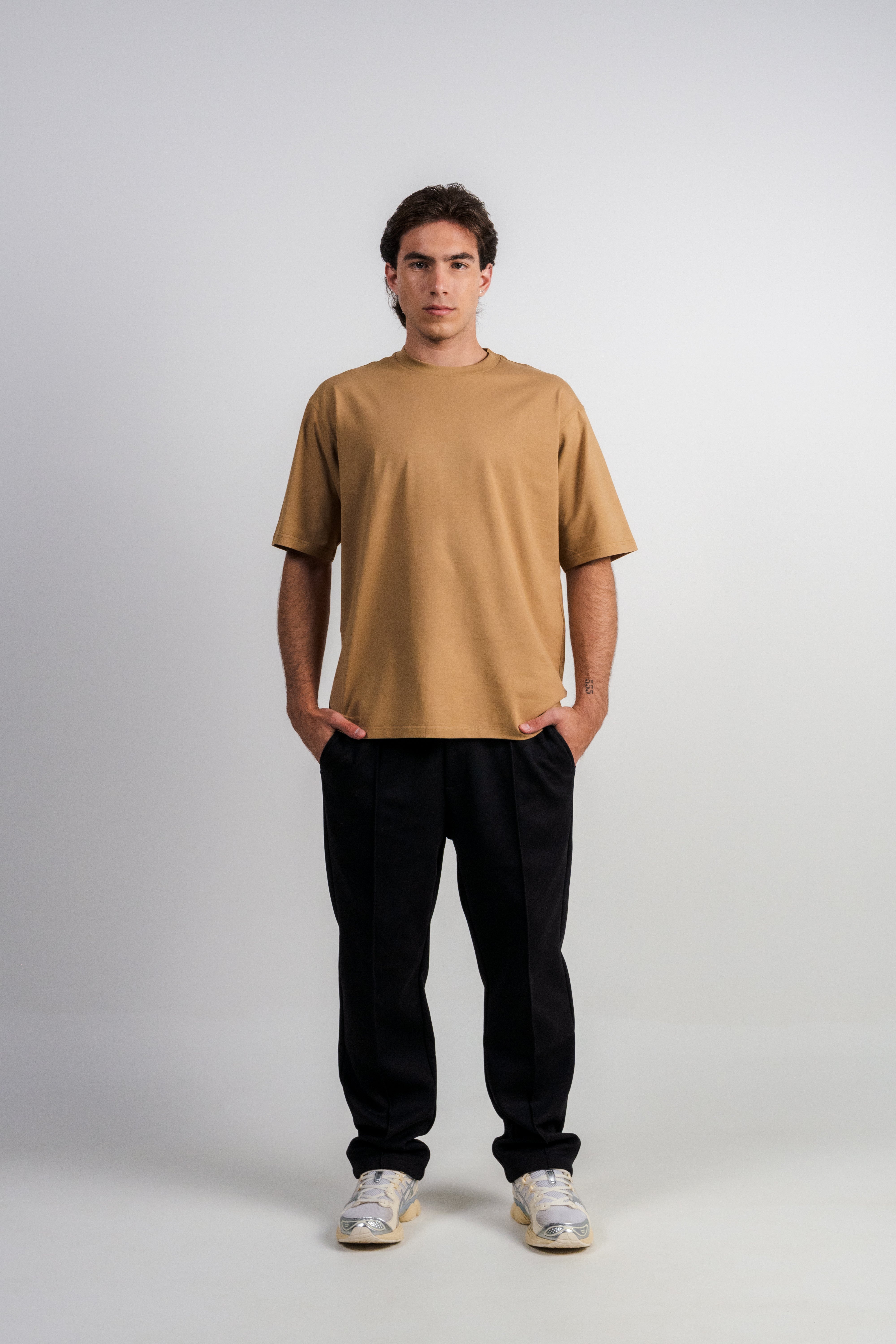 T shirt Mozart Oversized - Caramel