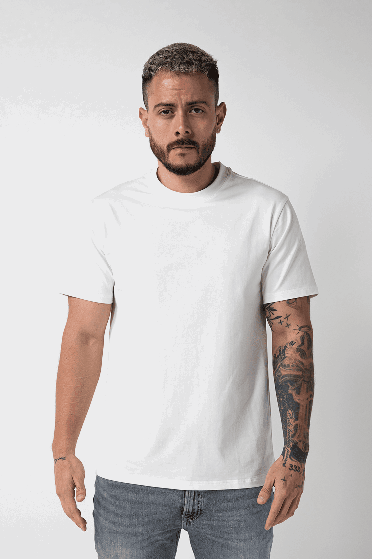 T shirt Mozart Regular Fit - White