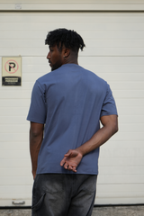 T shirt Mozart Regular Fit - Gray Blue