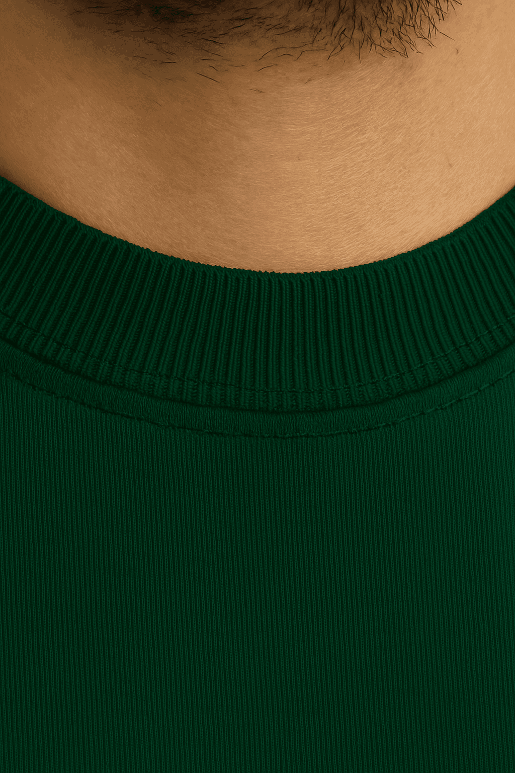 Camiseta oversized color Green