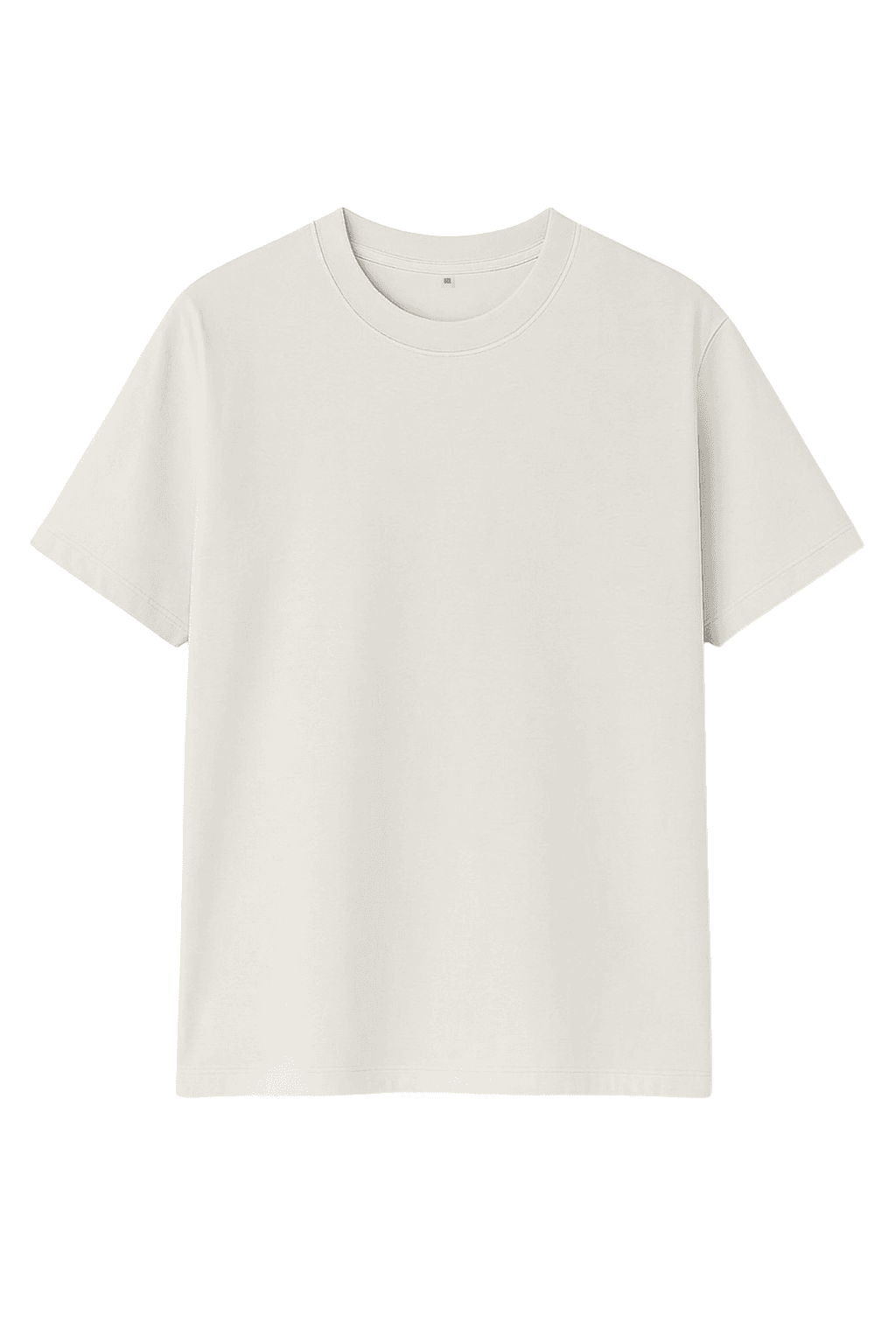 Camiseta oversized color Light Gray