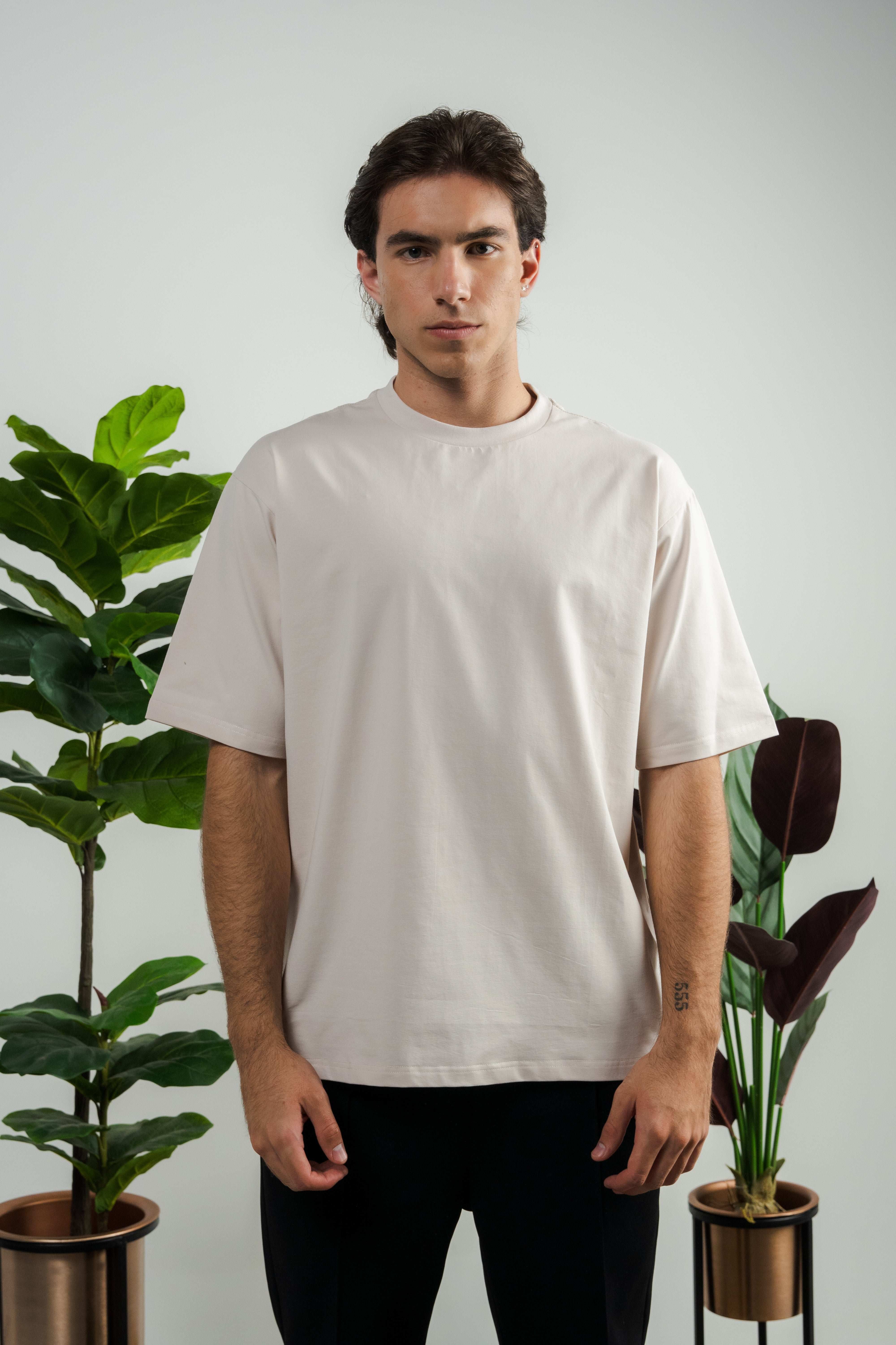 Camiseta oversized color Sandy