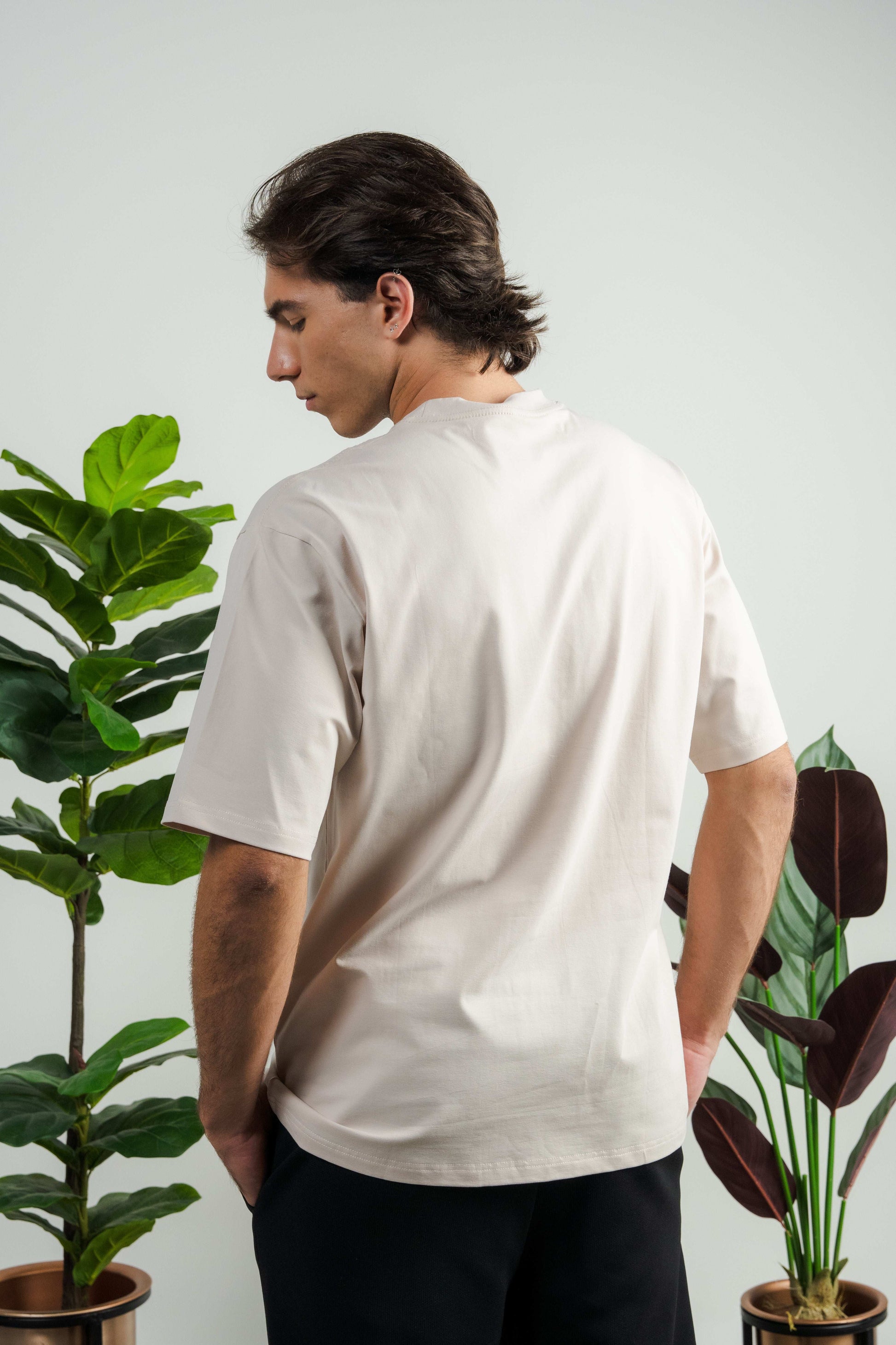 Camiseta oversized color Sandy