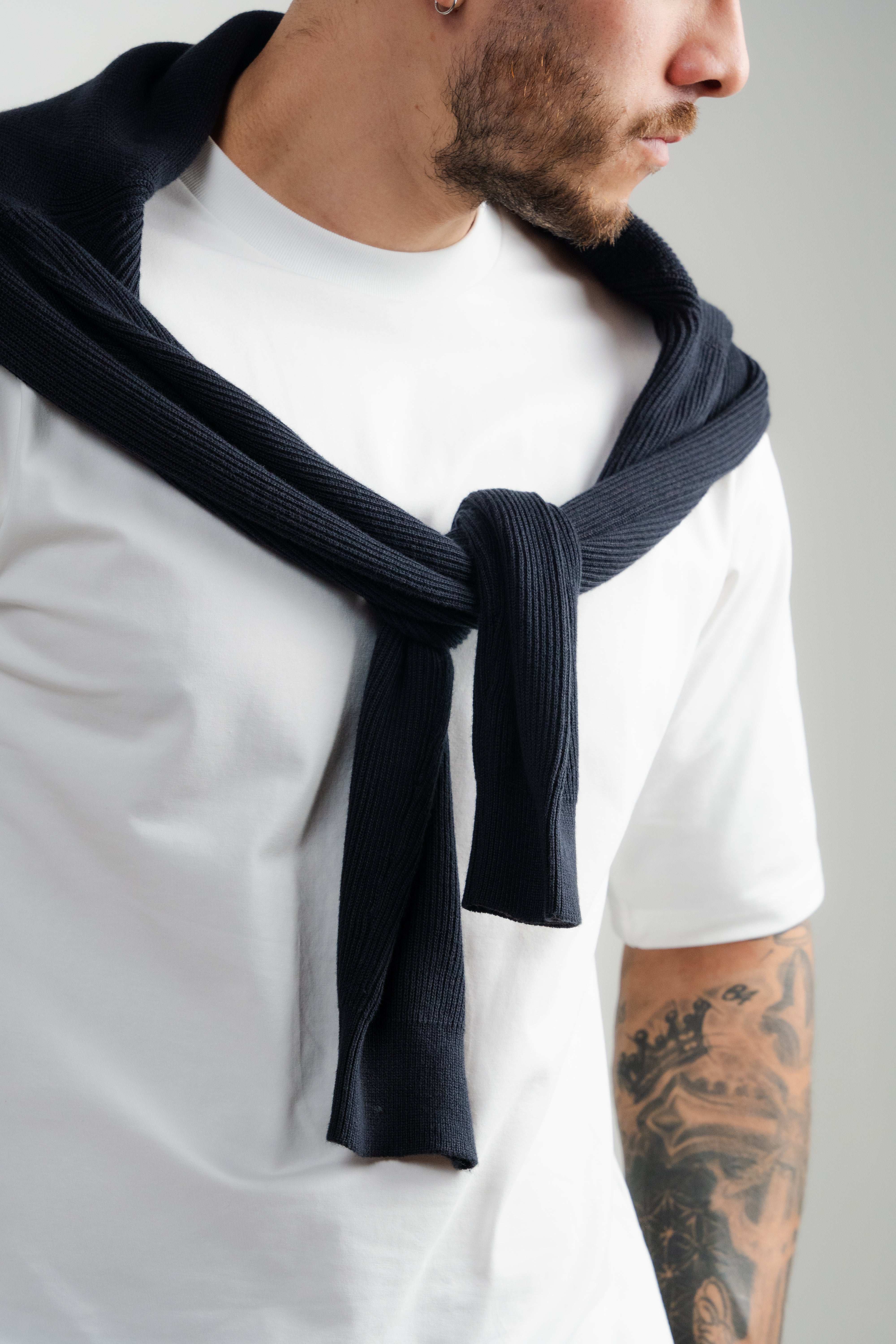 Camiseta oversized color Blanco